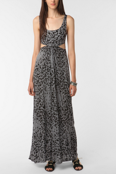 Sparkle & Fade Cutout Maxi Dress