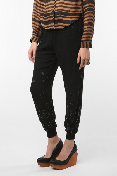 UrbanOutfitters.com > Silence & Noise Embellished Party Pant