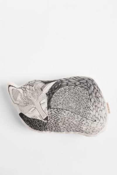 The Rise and Fall Sleeping Fox Pillow - Urban Outfitters
