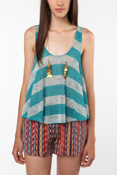 Sparkle & Fade Sweater Swing Tank Top