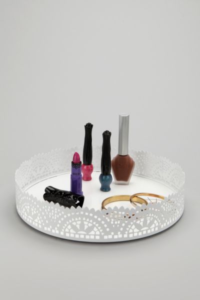 Cut Lace Vanity Tray