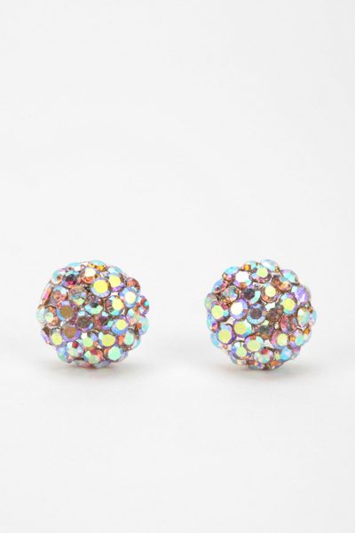 Glimmer Dome Post Earring