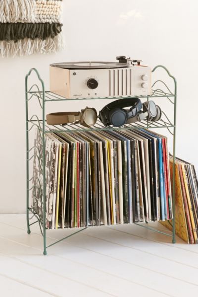 Vinyl Record Storage Shelf - Urban Outfitters