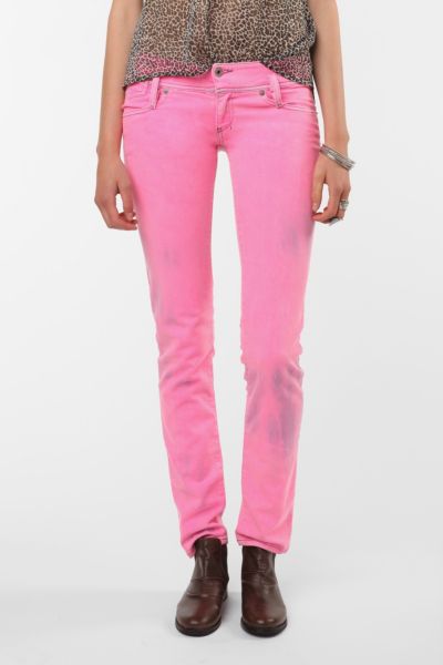 Diesel Matic Skinny Low-Rise Jean - Hot Pink