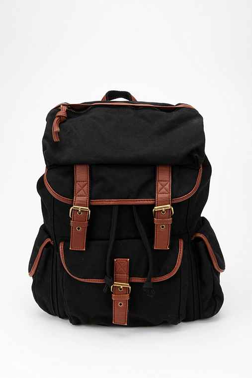 Ecote Solid Canvas Backpack