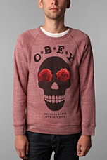 OBEY Sinners Graphic Crew Sweatshirt