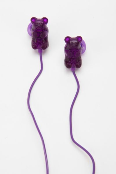 Gummy Bears Earbud Headphones - Blue