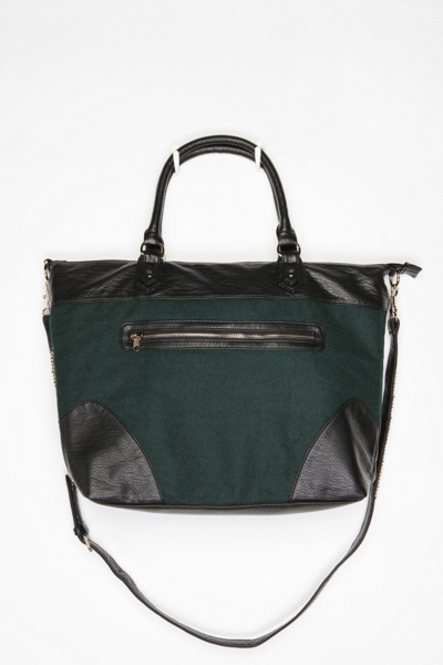 Deena & Ozzy Chain Tote - Green - One Size best handbags