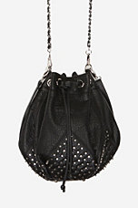 Deena & Ozzy Confetti Studded Bucket Bag