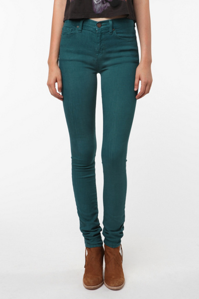 BDG Cigarette High-Rise Jean - Teal