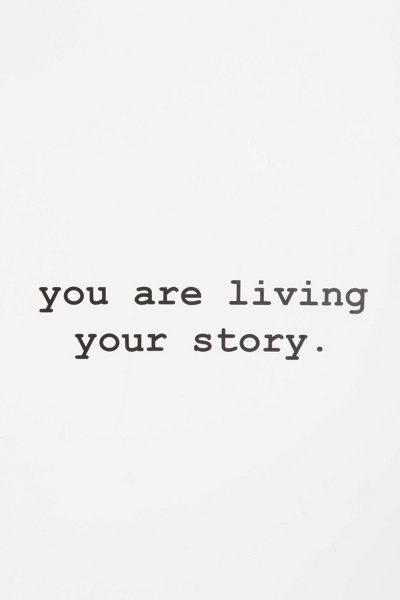 You Are Living Your Story Wall Decal - Urban Outfitters