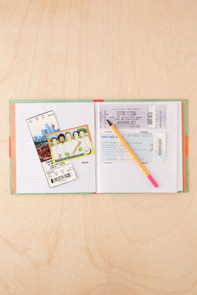 Ticket Stub Diary By Chronicle Books Urban Outfitters
