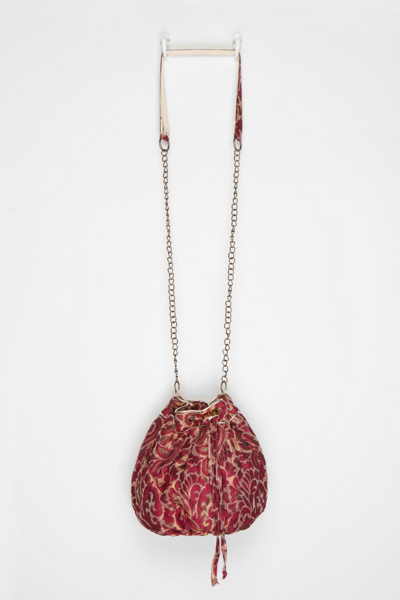 Kimchi Blue Foiled Floral Bucket Bag - Pink - One Size best handbags