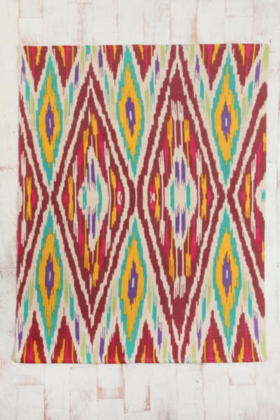 4x6 Ikat Rug