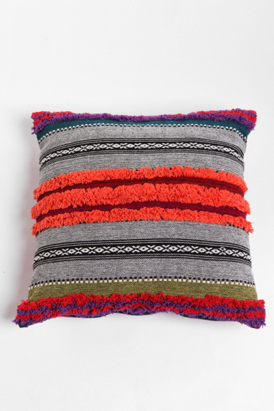 Tufted Stripe Pillow Urban Outfitters