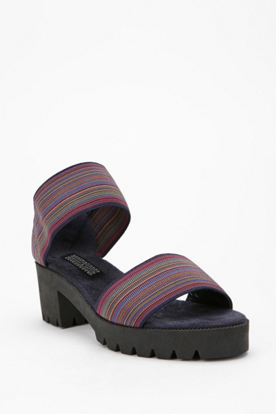 Deena & Ozzy Chunky Elastic Strap Sandal