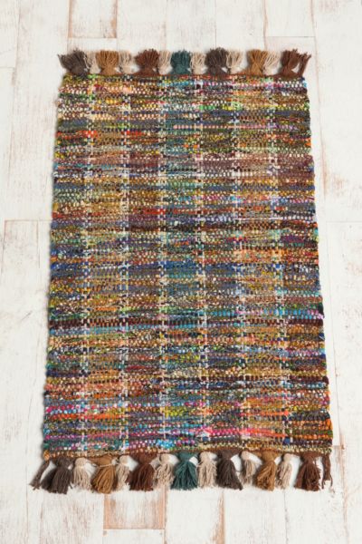 2x3 Woven Tassel Rug Urban Outfitters