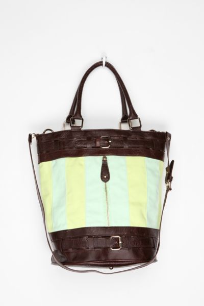 Cooperative Striped Bucket Bag - Urban Outfitters