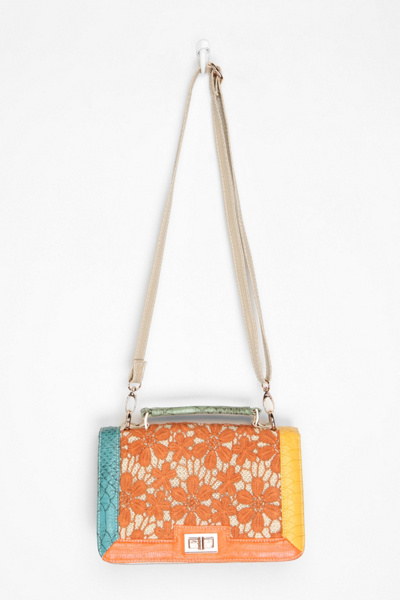 Kimchi Blue Neon Lace Crossbody Bag Urban Outfitters