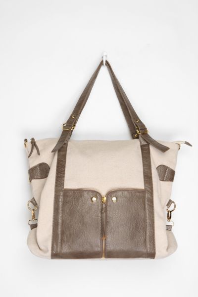 Cooperative Canvas Open Zip Tote Bag