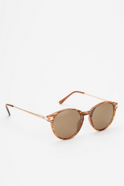 Retro Round Metal Sunglasses Urban Outfitters