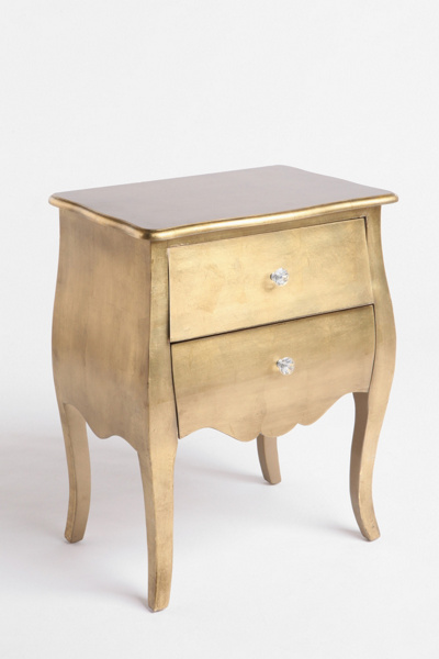 Thumbnail image for Brass Leaf Side Table