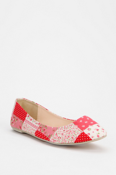 Kimchi Blue Floral Patchwork Skimmer