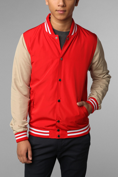 Carapace Baseball Jacket Urban Outfitters