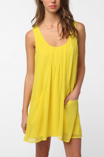Sparkle & Fade Pintuck Frock Dress