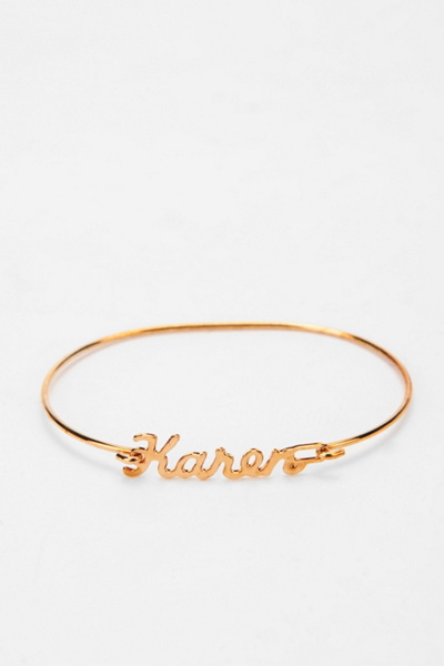 Diament Jewelry for Urban Renewal Vintage Name Bracelet