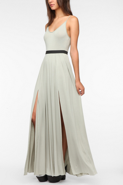 Silence & Noise Goddess Maxi Dress