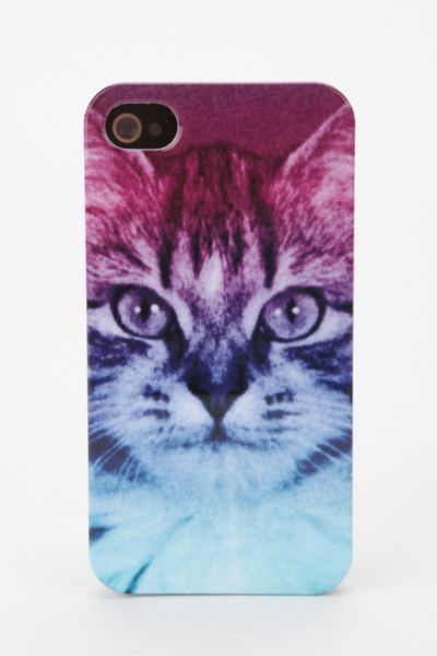 Fun Stuff Kitty iPhone 44s Case - Urban Outfitters