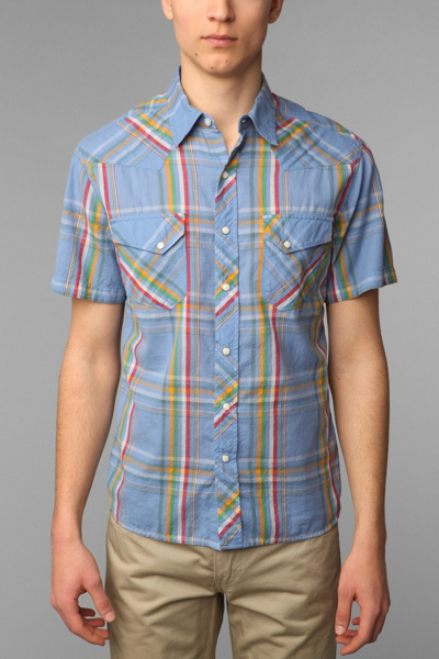 Salt Valley Navigator Plaid Western Shirt