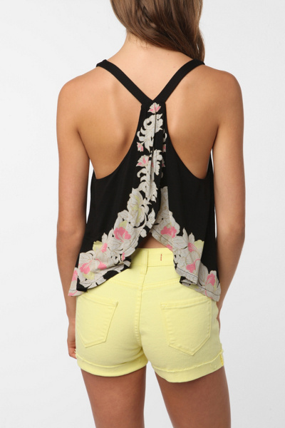 Kimchi Blue Knit Tulip Back Tank 