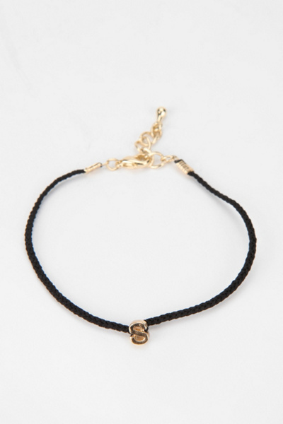 Initial Charm Bracelet Urban Outfitters