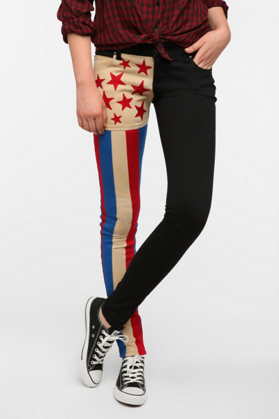 Tripp NYC Retro Flag Jean