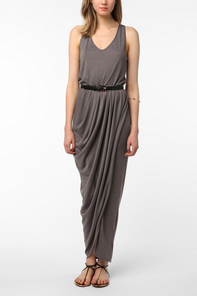 ERA By Kymerah Draped Tulip Maxi Dress Urban Outfitters