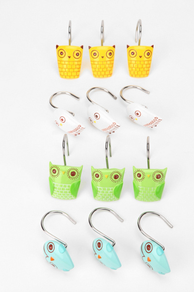 Owl Shower Ring Set of 12