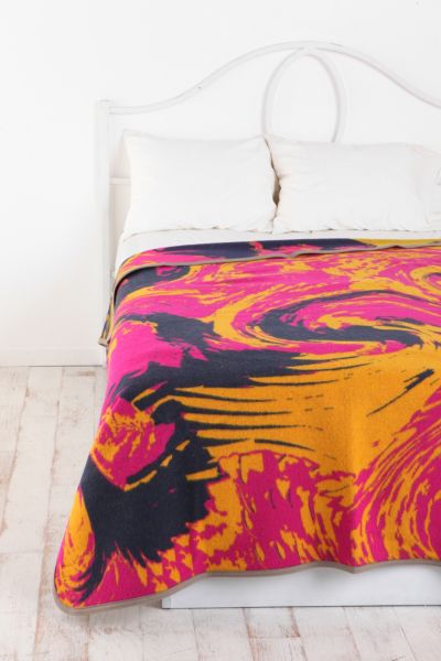 Pendleton Pink Marble Blanket Urban Outfitters