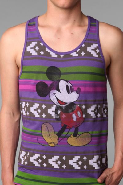 Mustache Brigade Pattern Mickey Tank