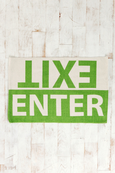 Enter-Exit Welcome Mat