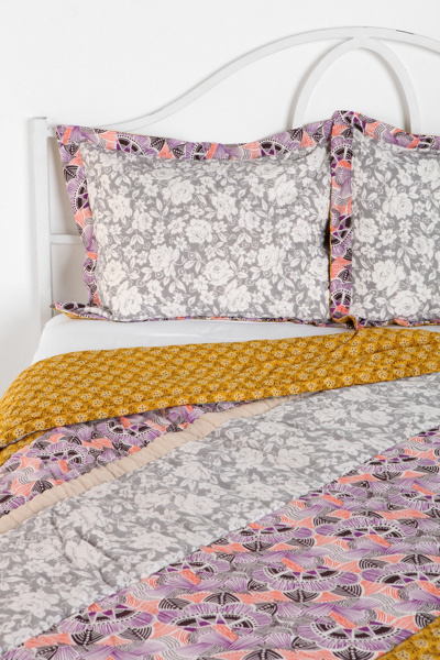 Thumbnail image for Plum & Bow Blossom Patchwork Sham