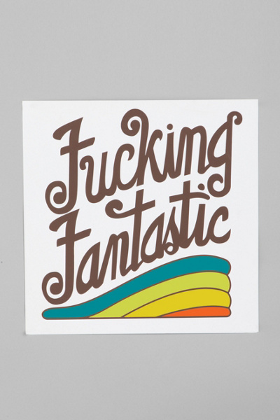 Thumbnail image for Brainstorm Print & Design F*cking Fantastic Print