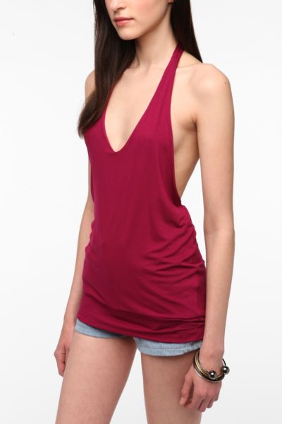 Daydreamer LA OpenBack Halter Tank Top Urban Outfitters