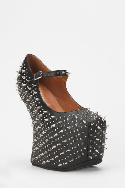 jeffrey campbell double strap mary jane platform pump