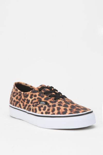 womens vans with leopard print