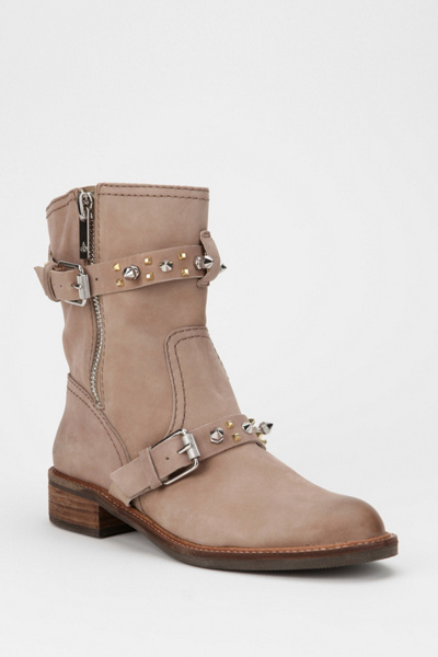 Sam Edelman Adele Spike-Strap Moto Boot
