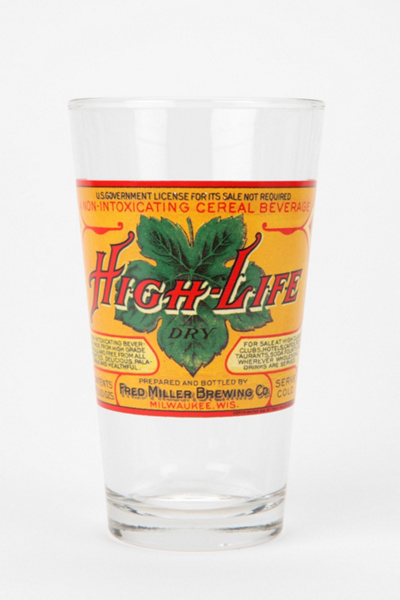 Beer Brands Pint Glass