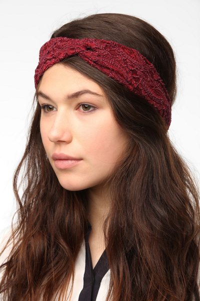 Twisted Lace Headwrap 