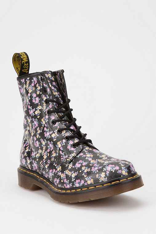 Dr. Martens 1460 Floral Boot - Urban Outfitters
